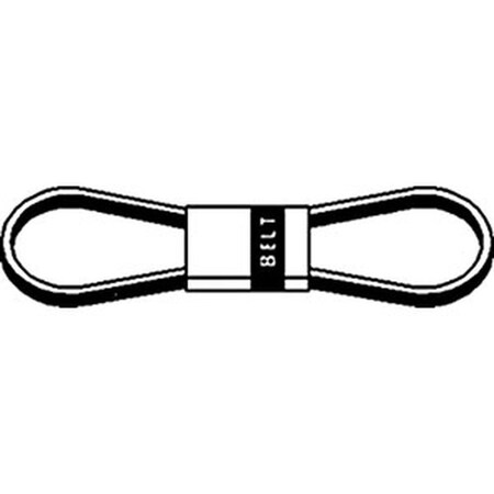 Aftermarket Hydraulic Pump Drive Belt Fits 742 Duplex 750 1276614C1 C74 A-1276614C1-AI